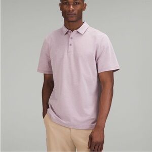 NWT Lululemon Evolution Short Sleeve Polo Shirt Oxford Size Large